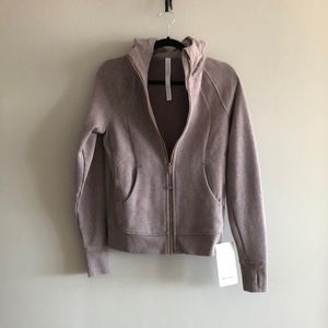 Lavender Lululemon scuba hoodie
